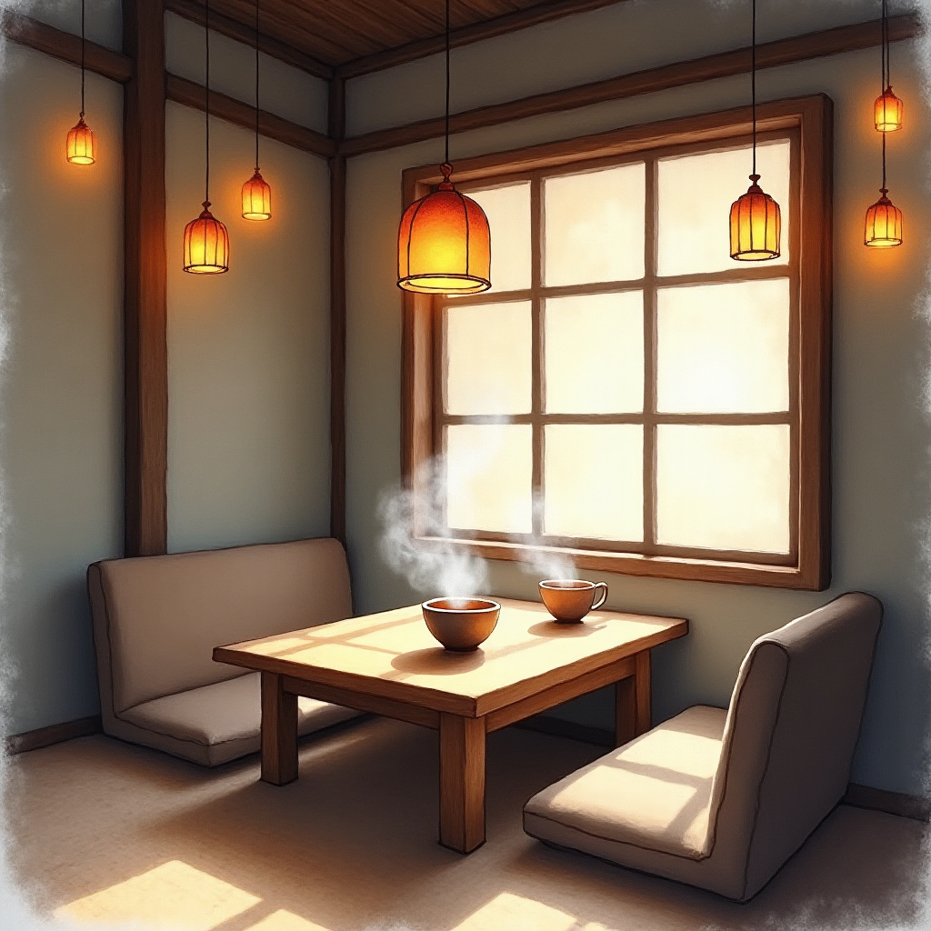 Tea house — FLUX Dev
