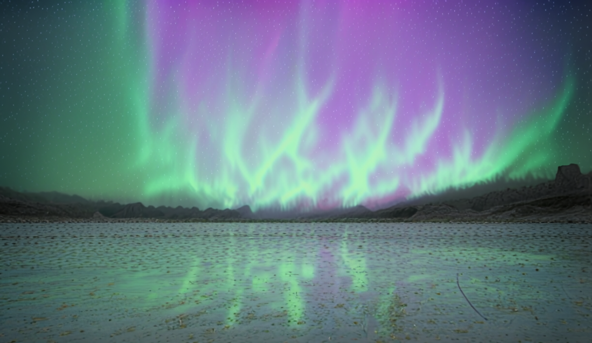 Northern lights — LTX Video